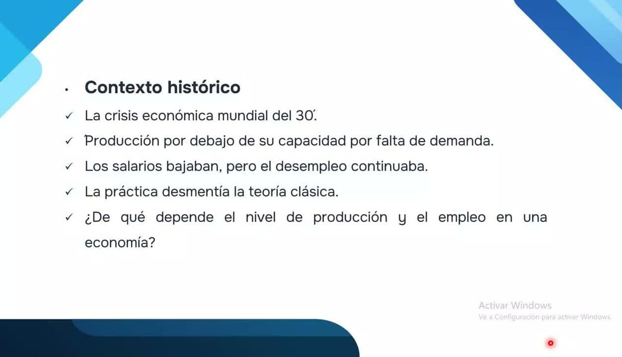 Macroeconomía - Módulo 7 Equilibrio de la renta