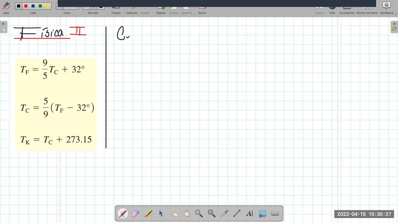FÍSICA II: 1° PARCIAL